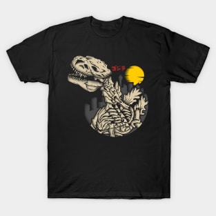 Godzilla : skull T-Shirt